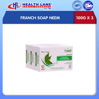 FRANCH SOAP NEEM (100Gx3)